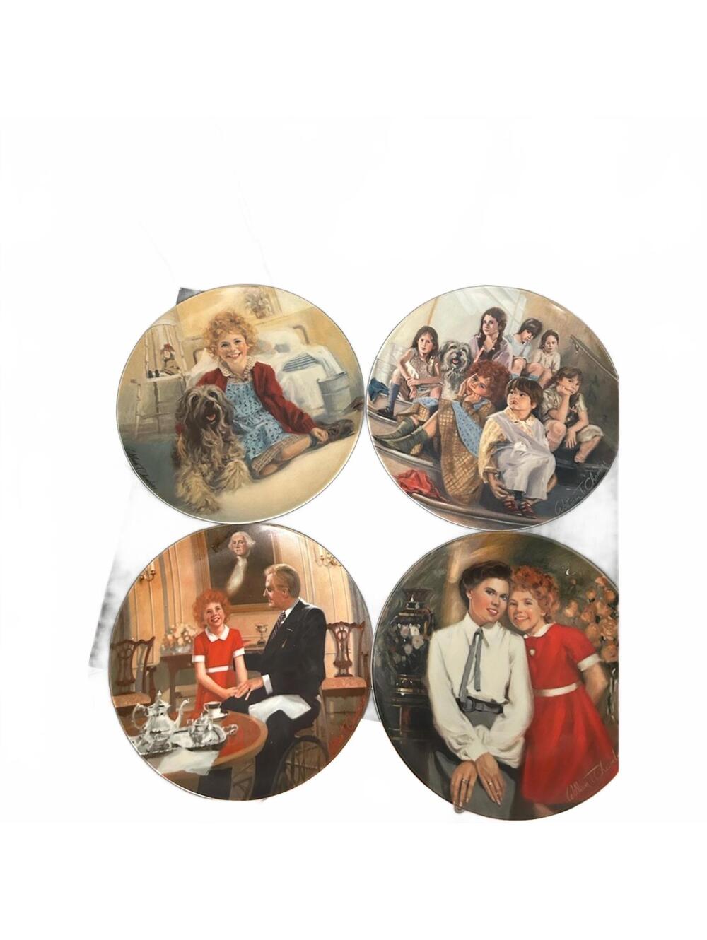 Knowles Collector Plates "Annie" Set of 8
